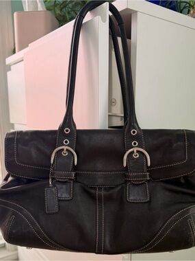 Vintage Coach Soho Hampton Bag